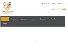 Tablet Screenshot of panafricanresources.com